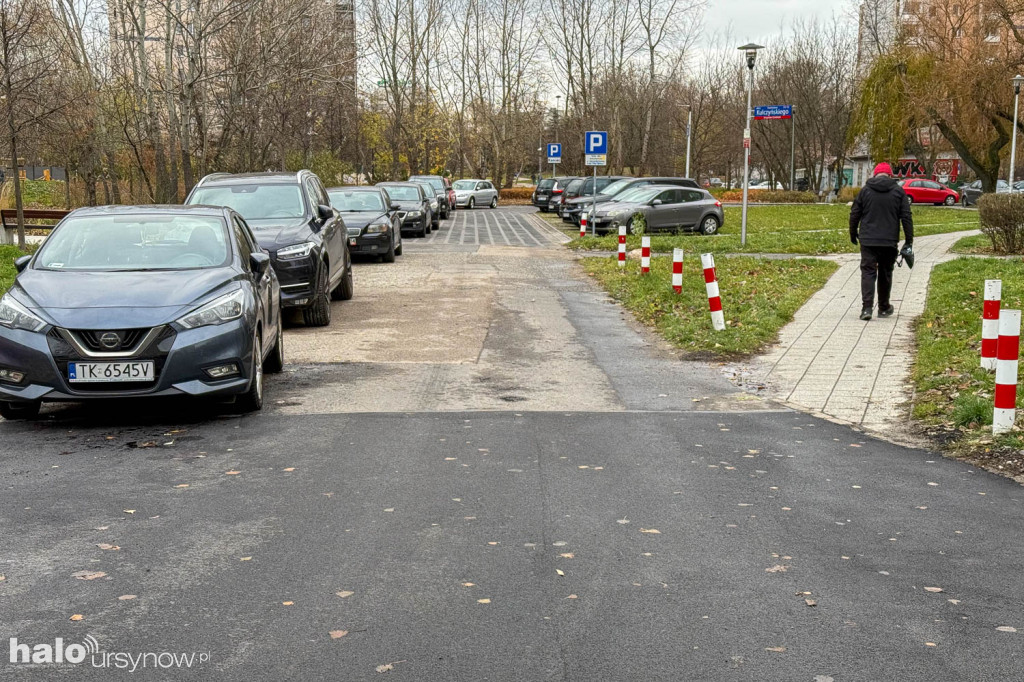 Parking przy Kulczyńskiego jak nowy