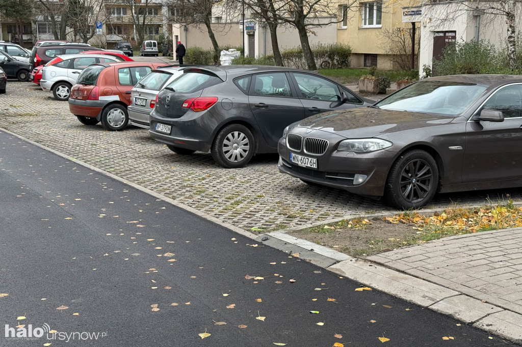 Parking przy Kulczyńskiego jak nowy