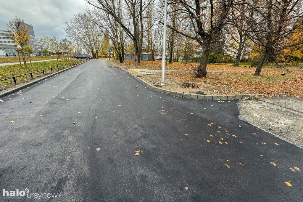 Parking przy Kulczyńskiego jak nowy