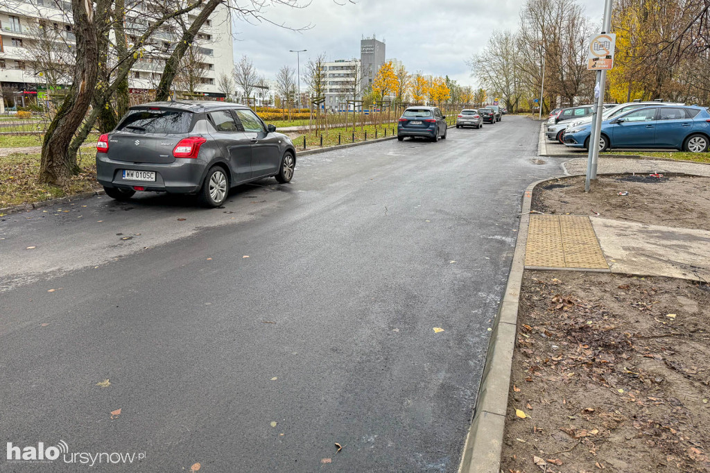 Parking przy Kulczyńskiego jak nowy
