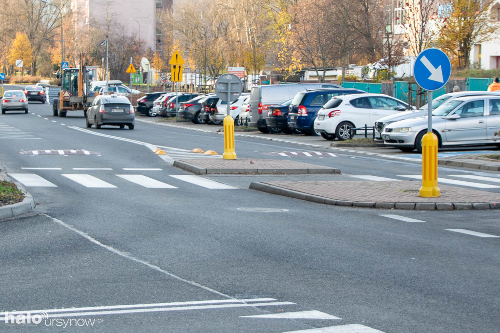 Progi zwalniające na Kiedacza zaskakują kierowców