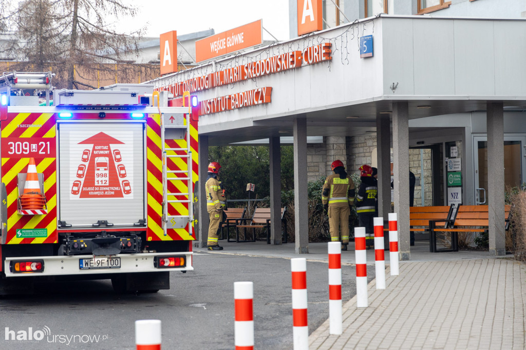 Ewakuacja w Onkologii na Ursynowie