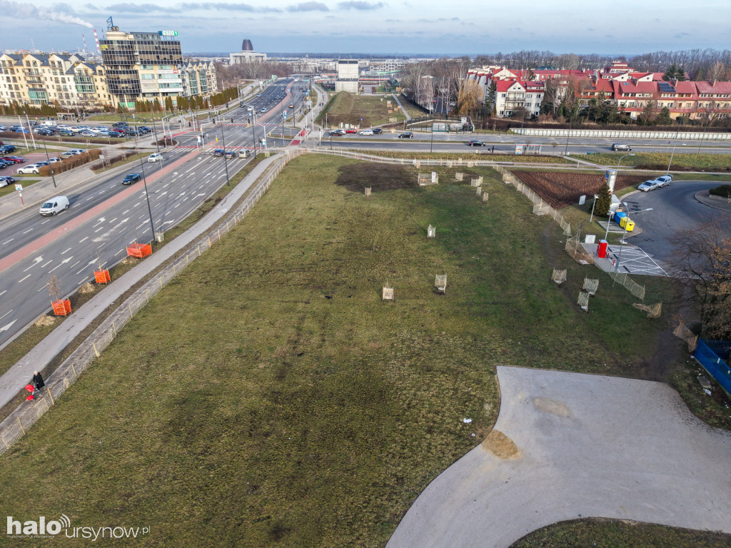 Tak powstaje Park nad POW na Ursynowie