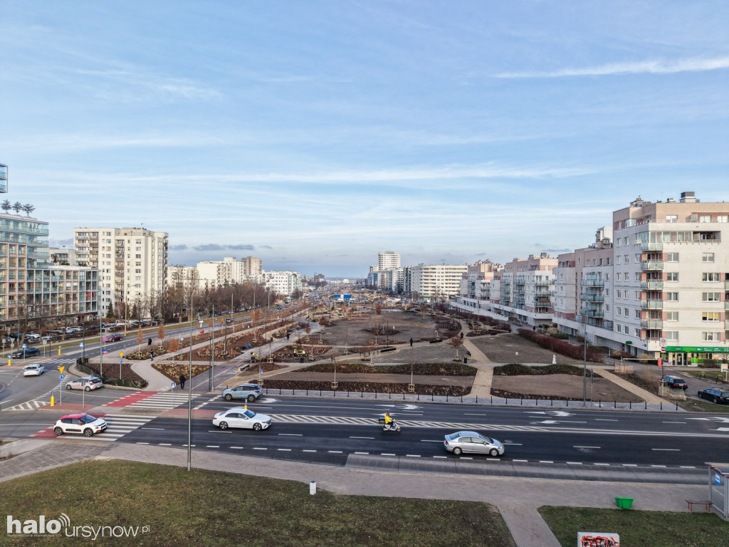 Tak powstaje Park nad POW na Ursynowie