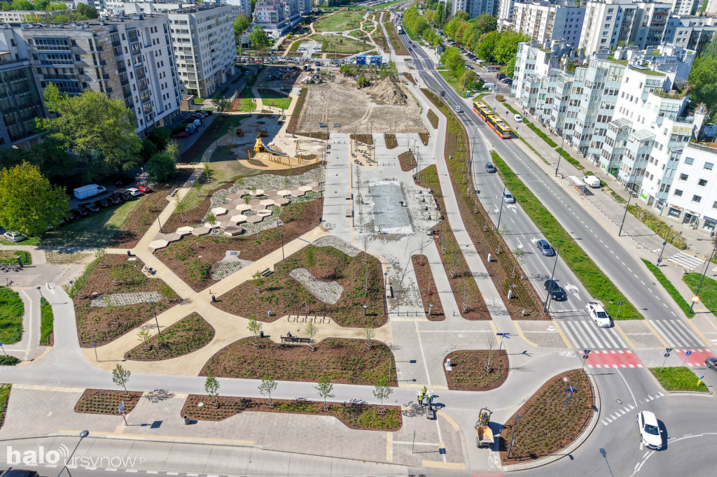 Park nad POW. Zobacz z lotu ptaka!