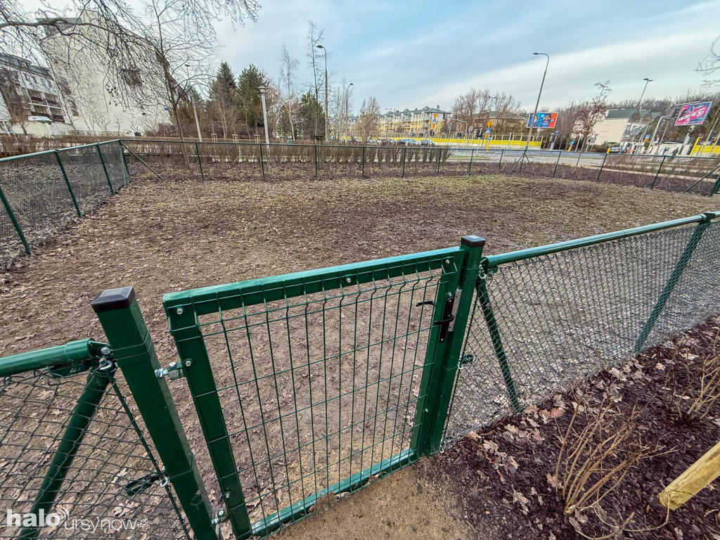 Nowy wybieg dla psów w parku Przy Bażantarni