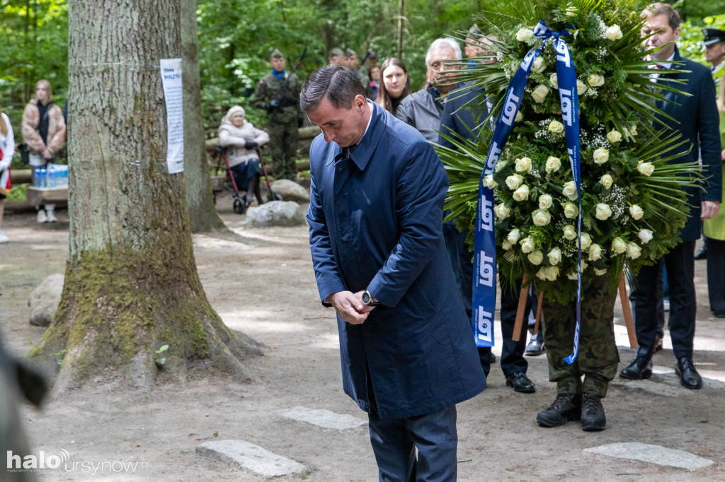Uroczystości 38. rocznicy katastrofy w Lesie Kabackim