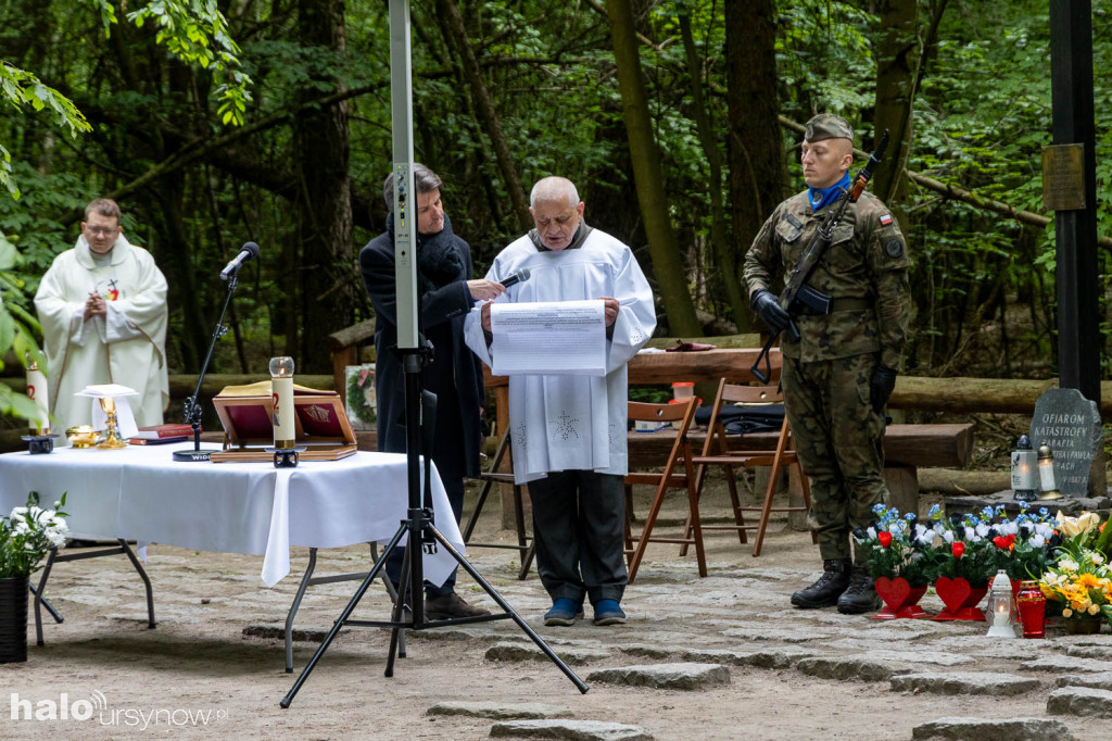 Uroczystości 38. rocznicy katastrofy w Lesie Kabackim