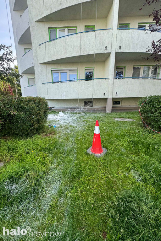 Wypadek w trakcie robót malarskich