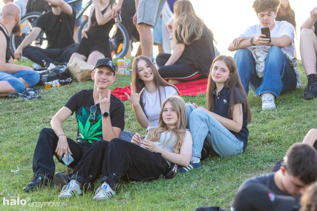 Publiczność na Dniach Ursynowa w sobotę