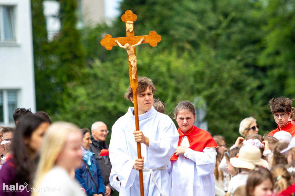 Procesja Bożego Ciała na Ursynowie