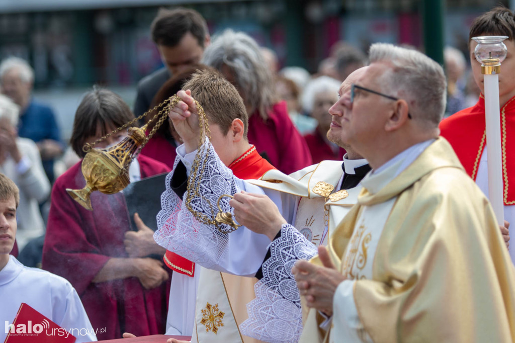 Procesja Bożego Ciała na Ursynowie