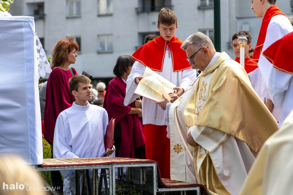 Procesja Bożego Ciała na Ursynowie