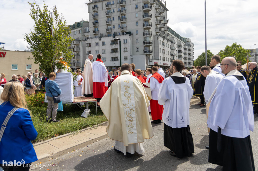 Procesja Bożego Ciała na Ursynowie