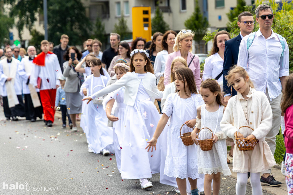 Procesja Bożego Ciała na Ursynowie
