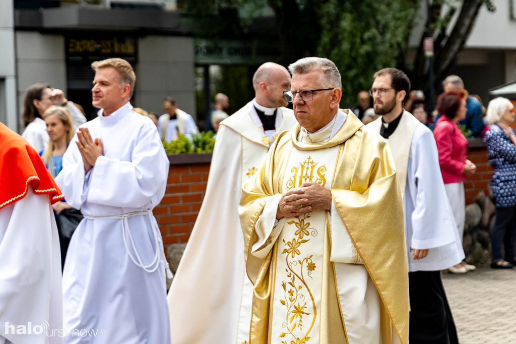 Procesja Bożego Ciała na Ursynowie