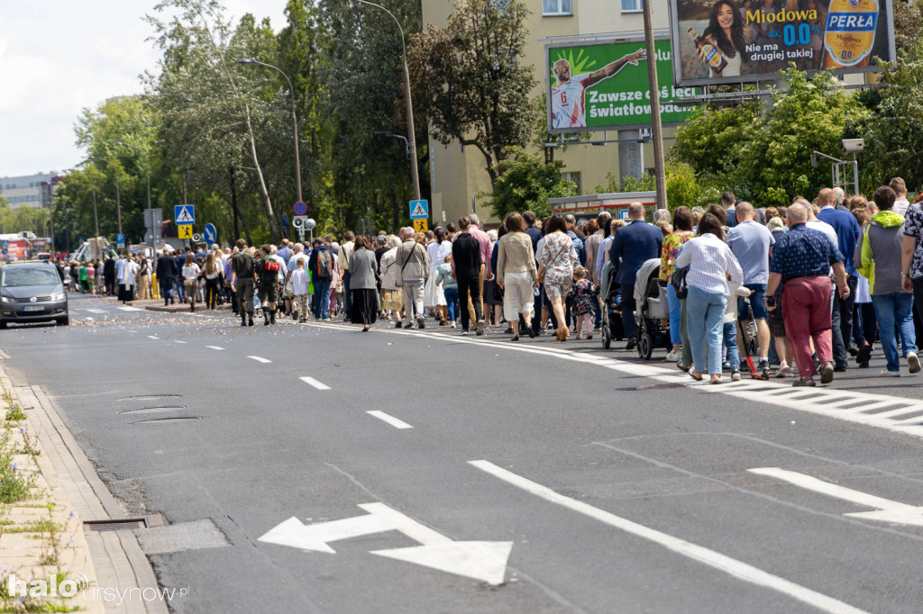 Procesja Bożego Ciała na Ursynowie