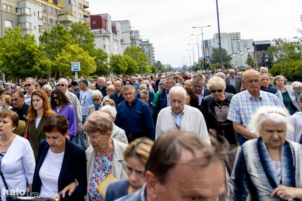 Procesja Bożego Ciała na Ursynowie