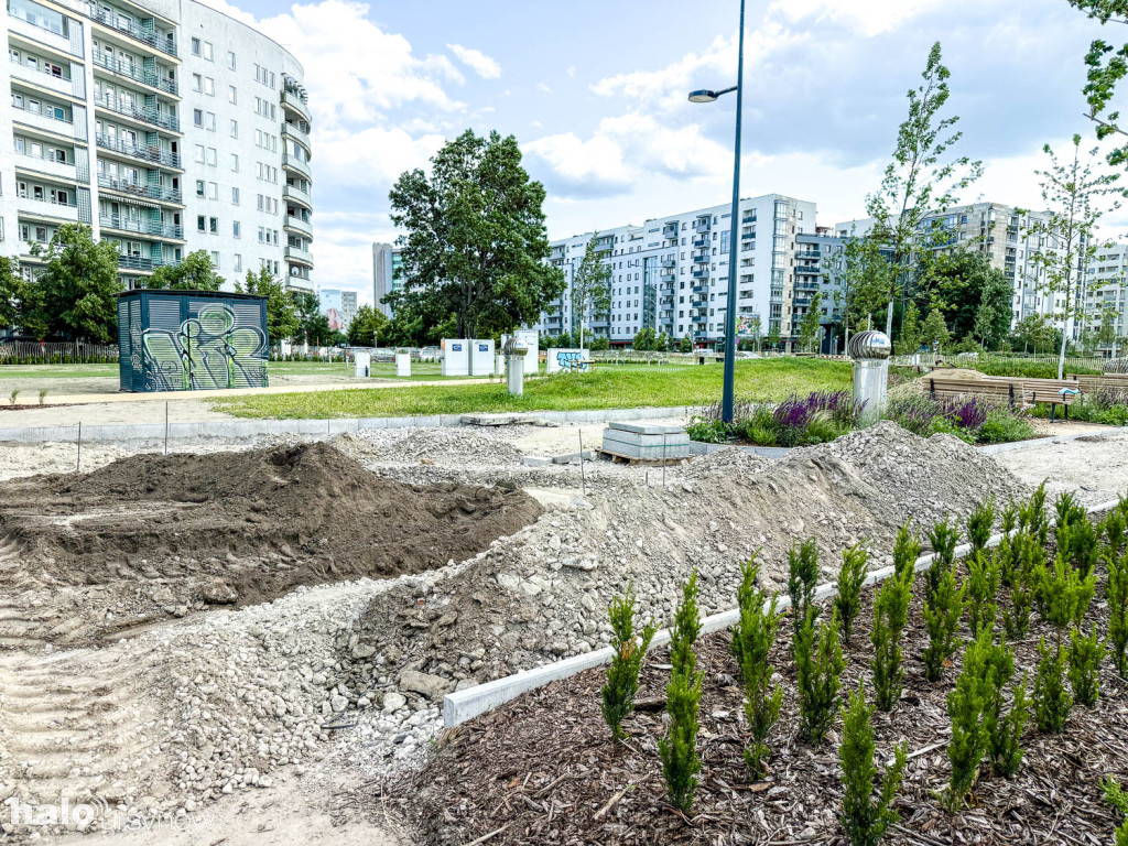 Budowa Parku nad tunelem POW