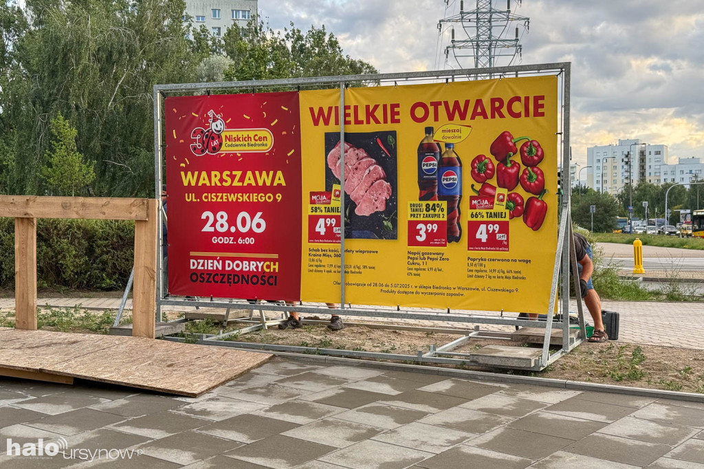 Nowa Biedronka na Ursynowie
