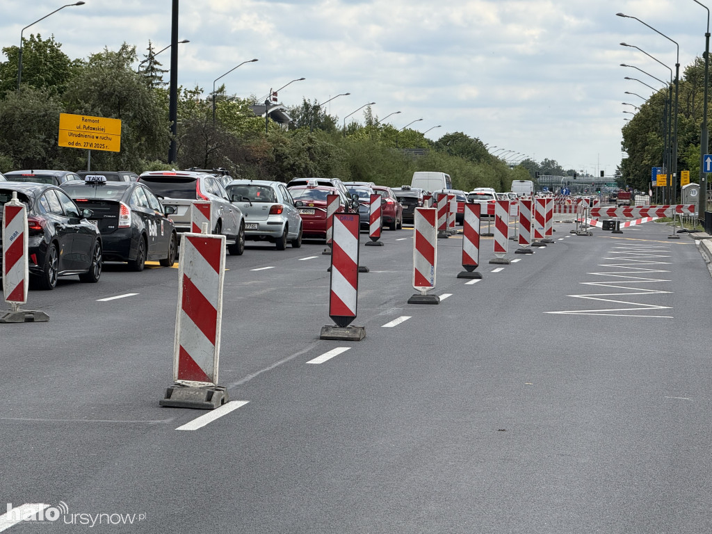 Trwa remont na Puławskiej