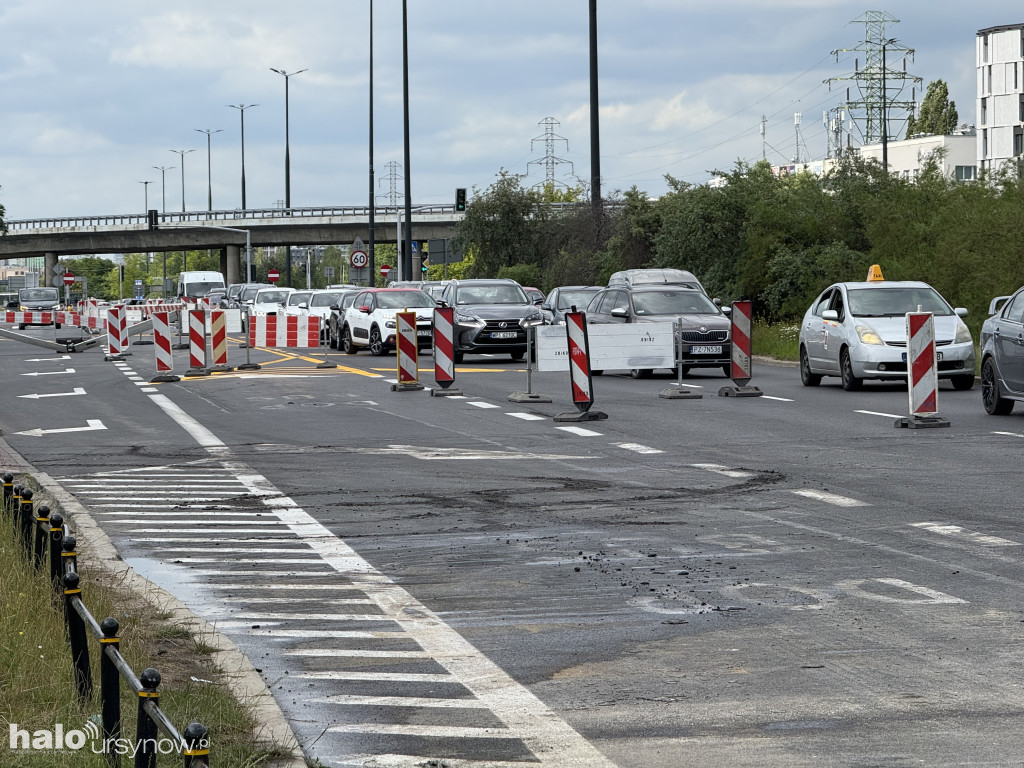 Trwa remont na Puławskiej