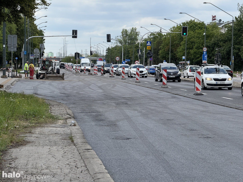 Trwa remont na Puławskiej