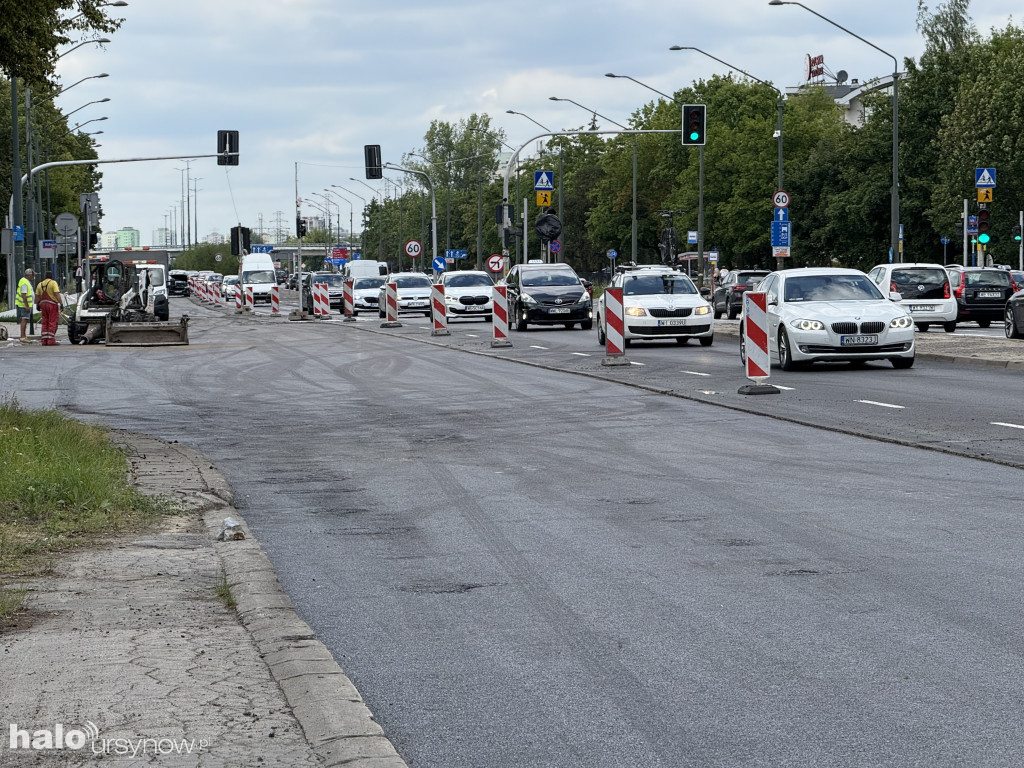 Trwa remont na Puławskiej