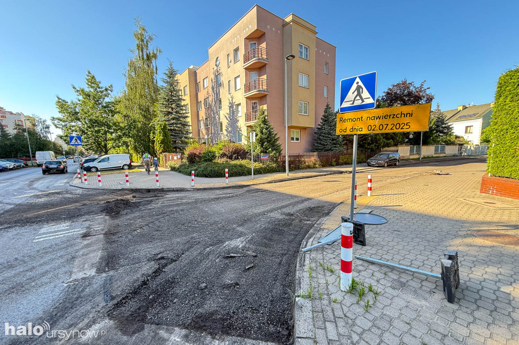 Trwa remont ulic na Kabatach
