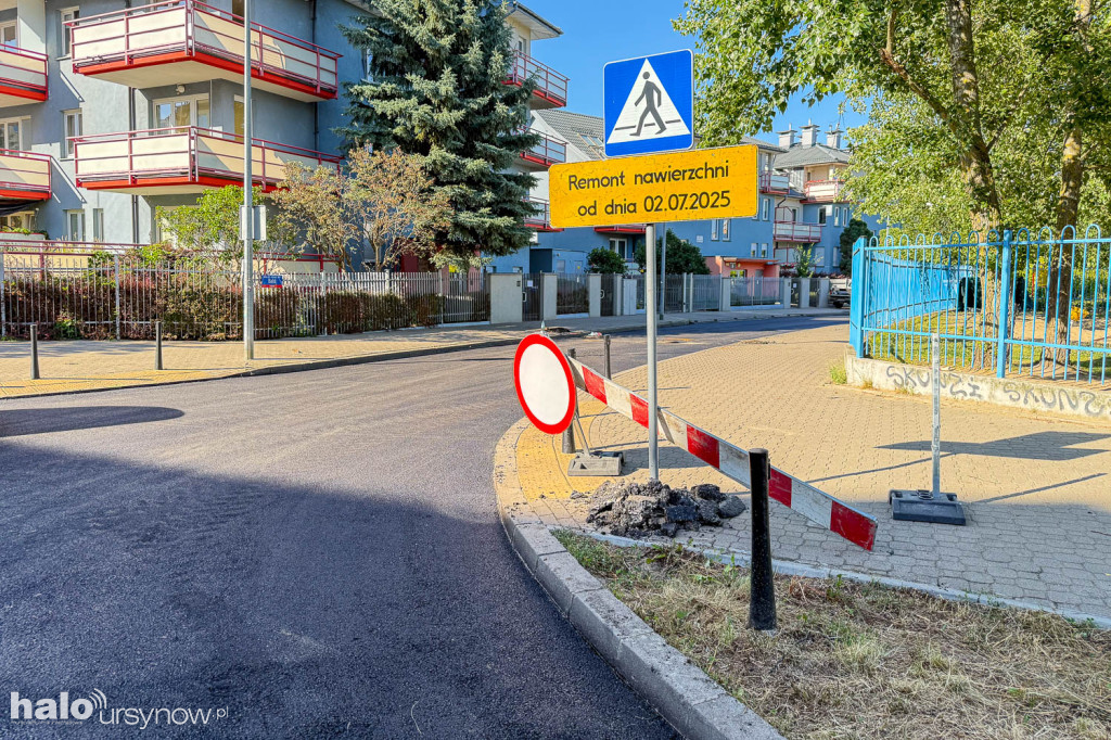 Trwa remont ulic na Kabatach