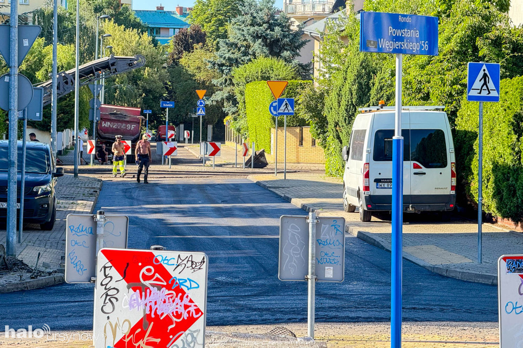 Trwa remont ulic na Kabatach