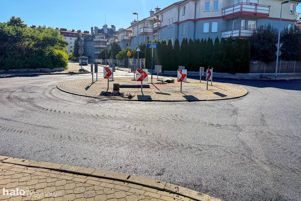 Trwa remont ulic na Kabatach