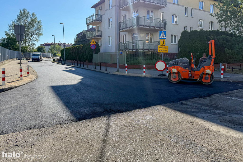 Trwa remont ulic na Kabatach
