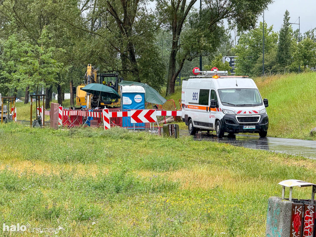 Awaria ciepłownicza na Ursynowie Płn.