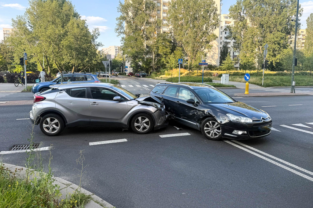 Kolizja na Imielinie