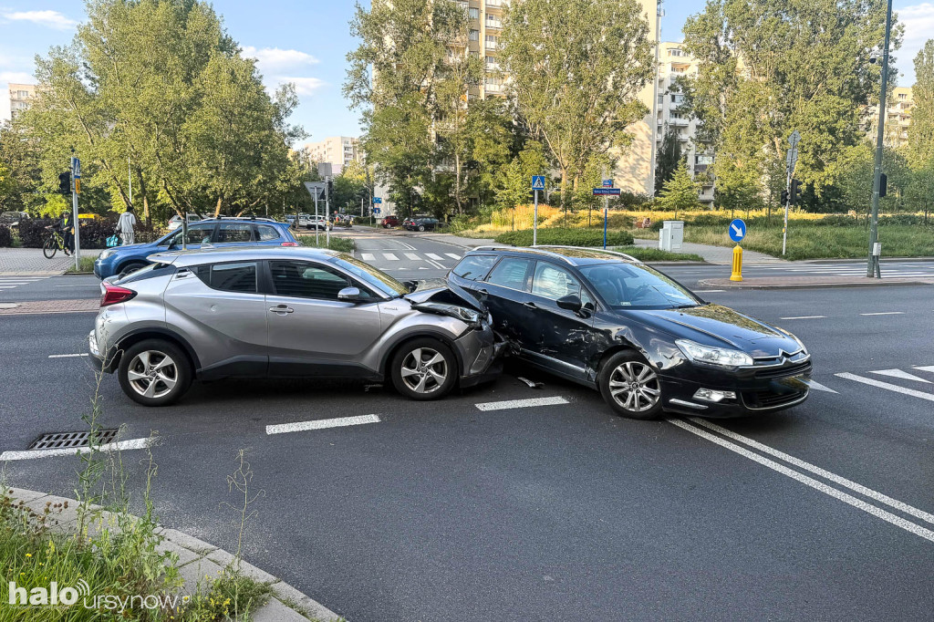 Kolizja na Imielinie