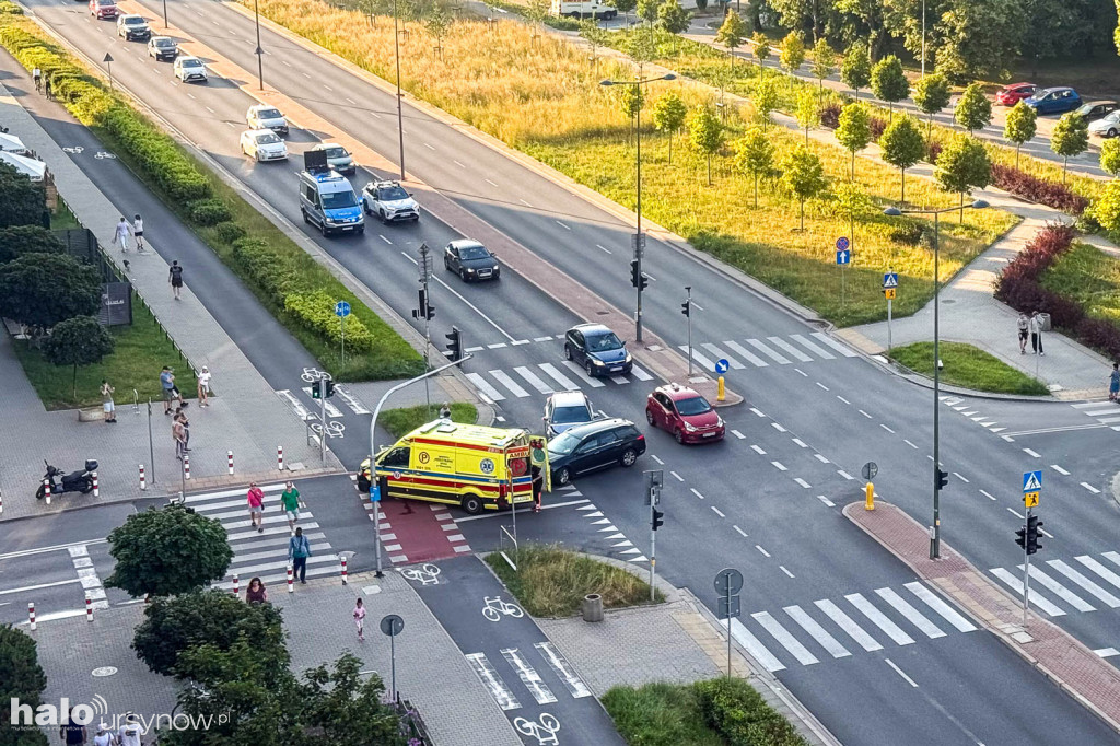 Kolizja na Imielinie