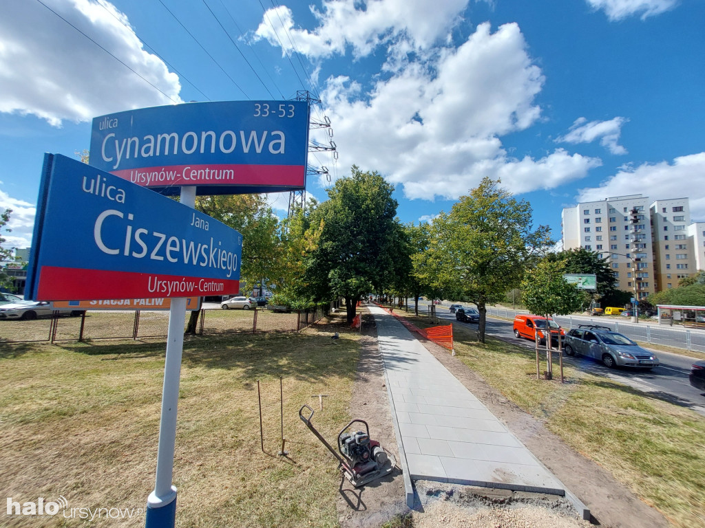 Ruszył remont na Ciszewskiego na Ursynowie