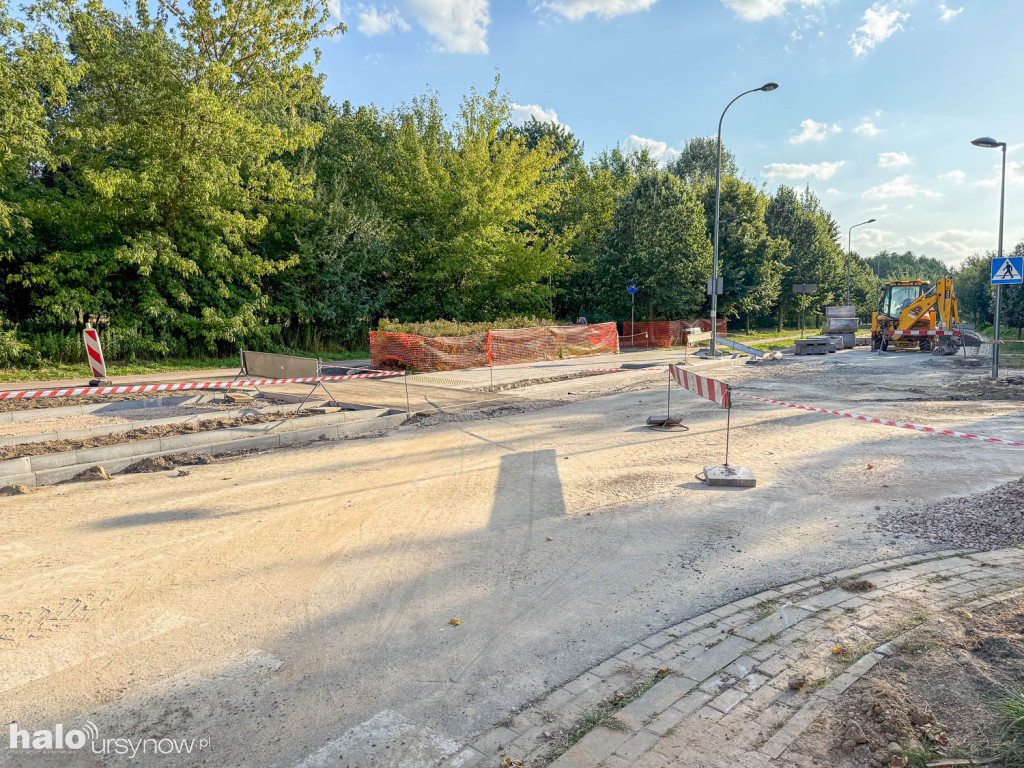 Skrzyżowanie na Kabatach zamknięte