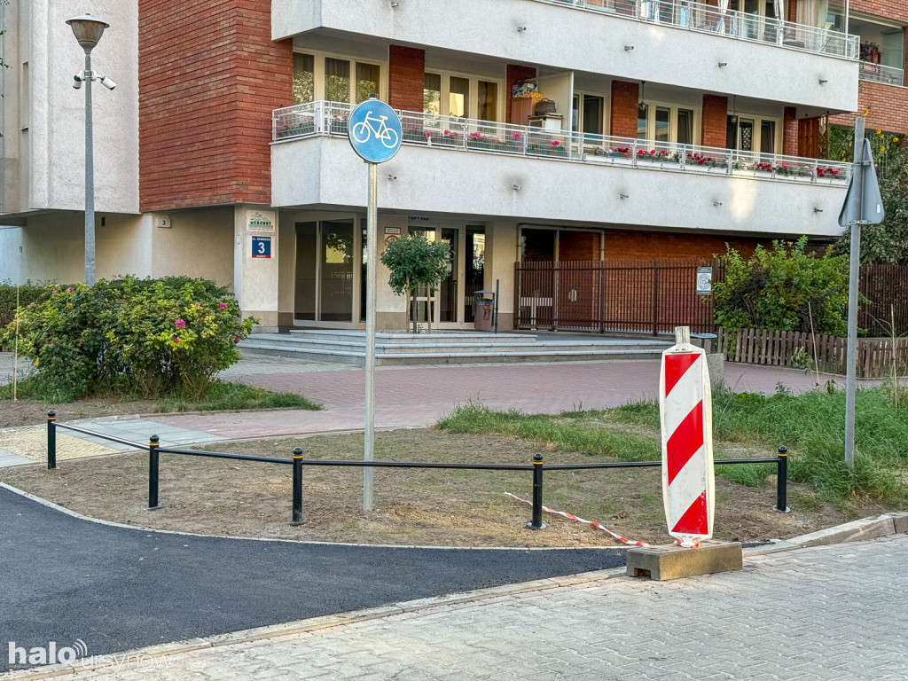 Skrzyżowanie na Kabatach zamknięte