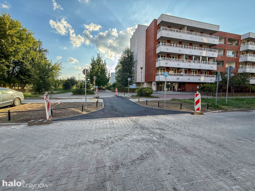 Skrzyżowanie na Kabatach zamknięte