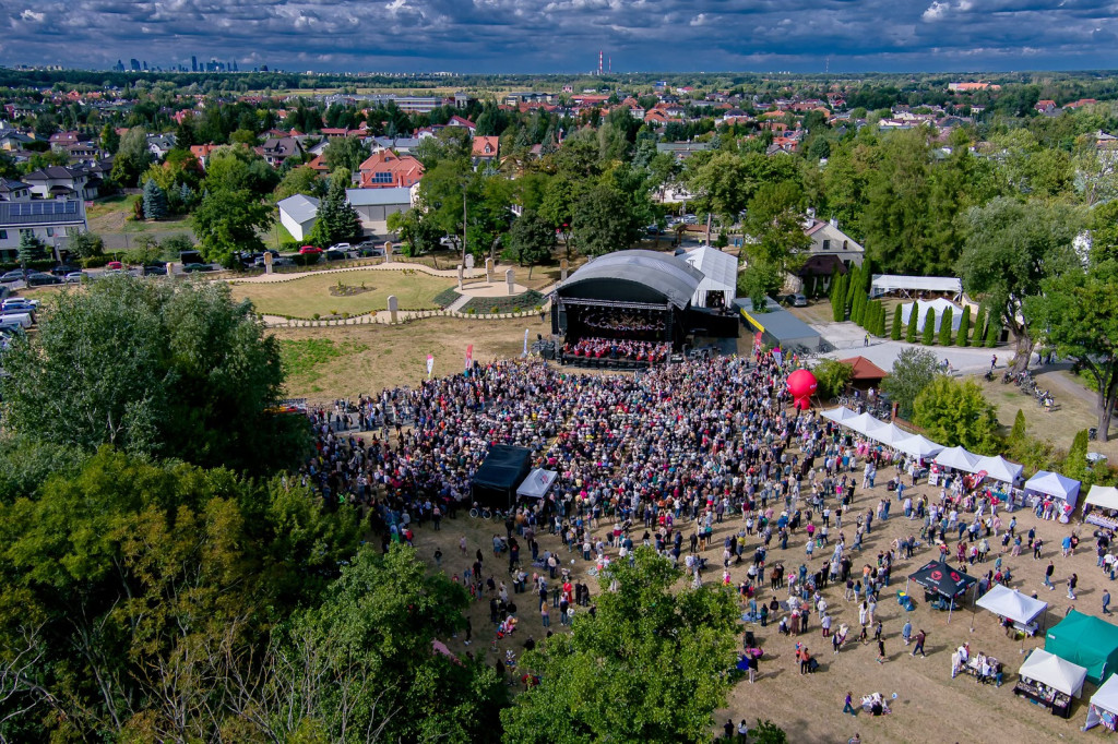 Jedyne dożynki w mieście - u sąsiadów w Powsinie