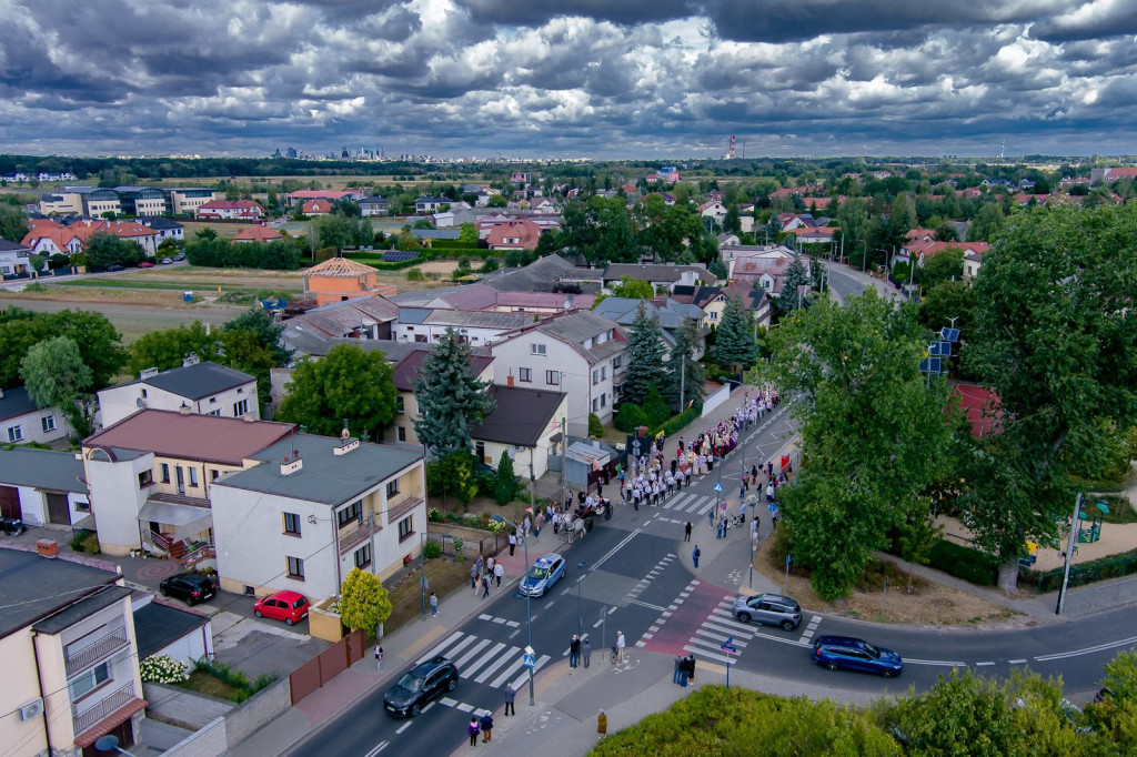 Jedyne dożynki w mieście - u sąsiadów w Powsinie