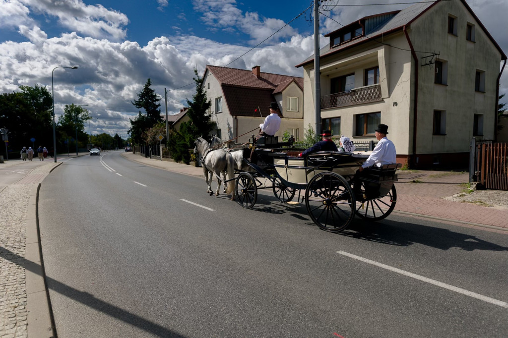 Jedyne dożynki w mieście - u sąsiadów w Powsinie