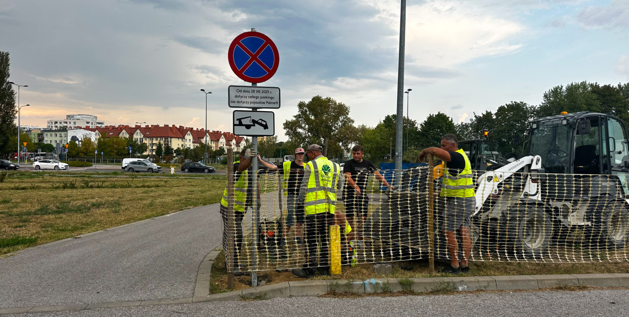 Budowa kolejnego odcinka Parku nad POW