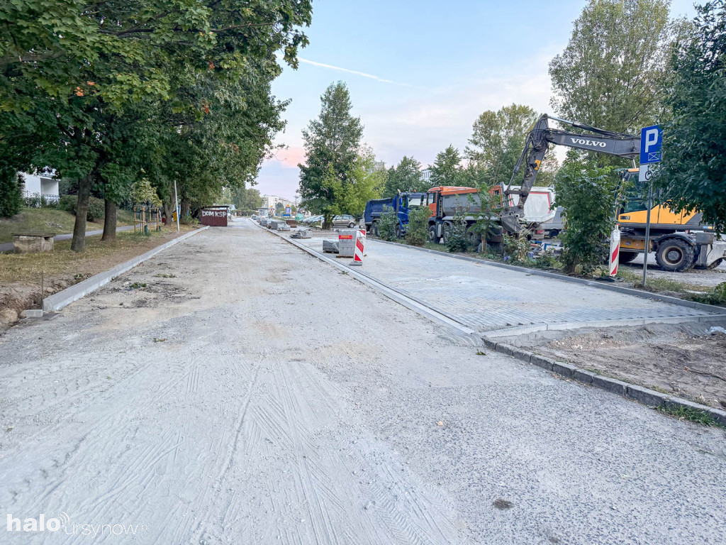 Remont parkingu przy Polinezyjskiej