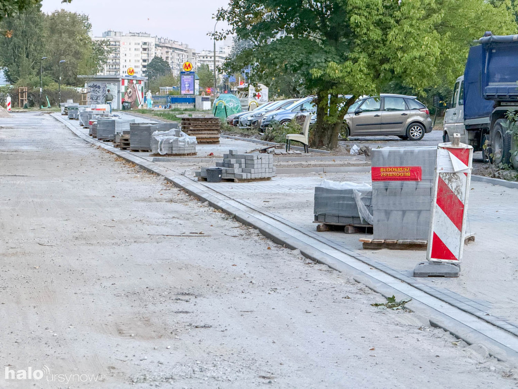 Remont parkingu przy Polinezyjskiej
