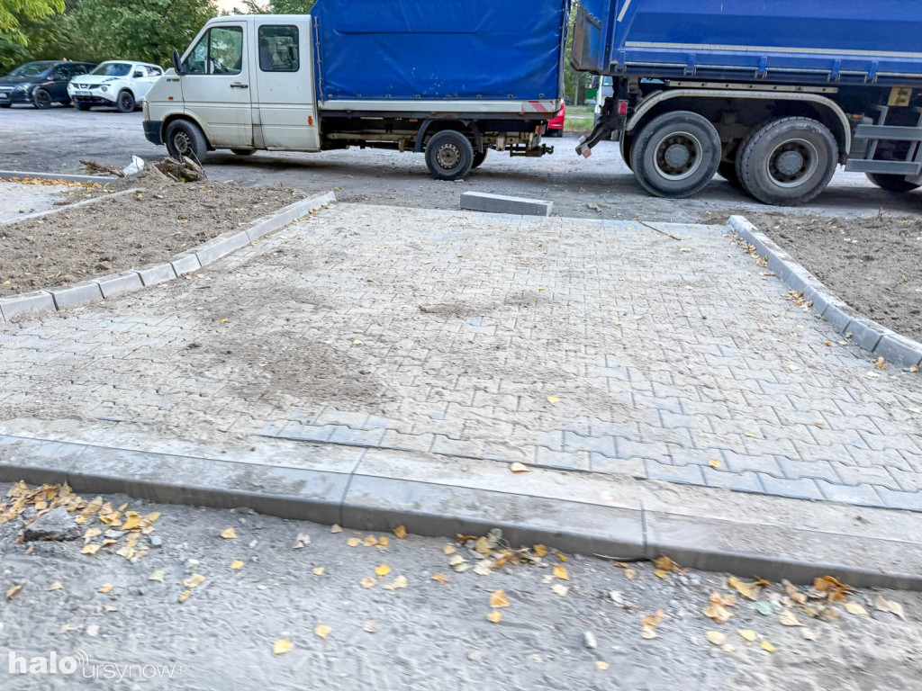 Remont parkingu przy Polinezyjskiej