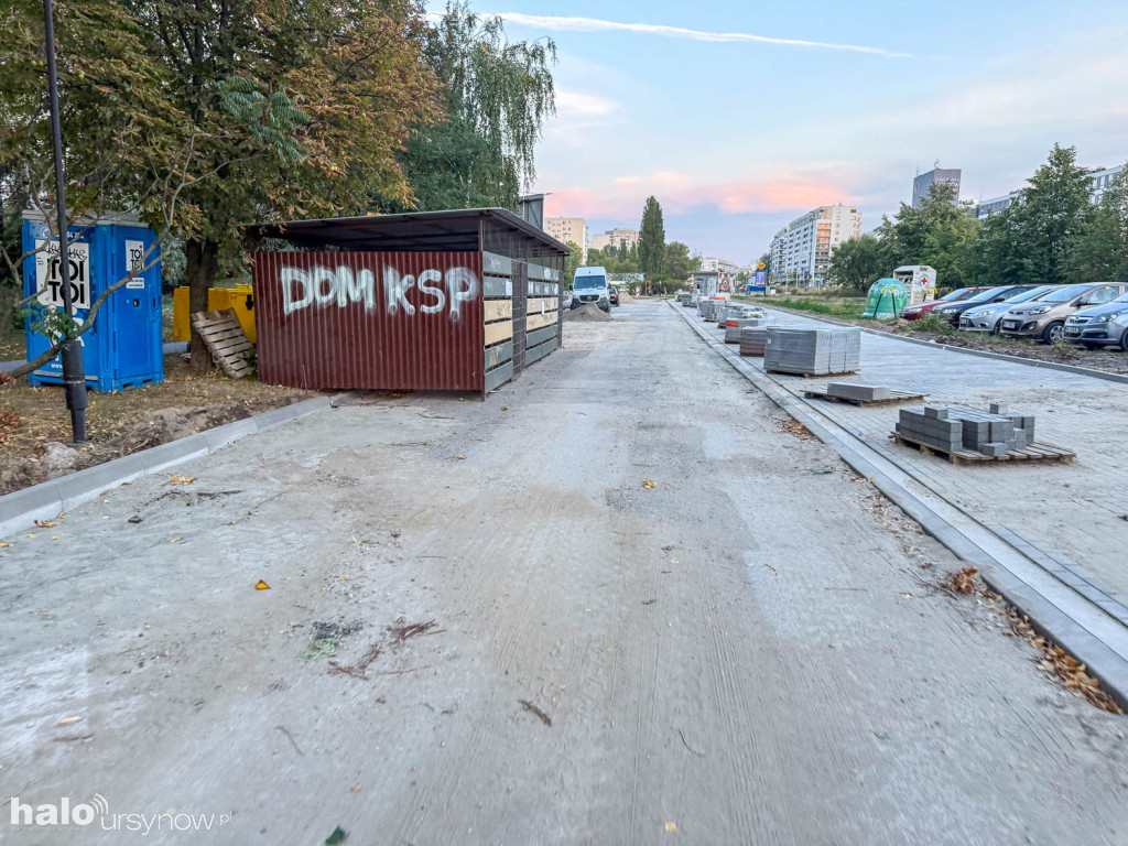 Remont parkingu przy Polinezyjskiej