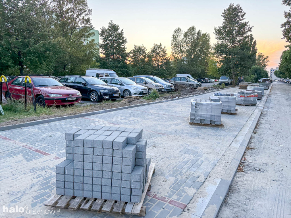 Remont parkingu przy Polinezyjskiej
